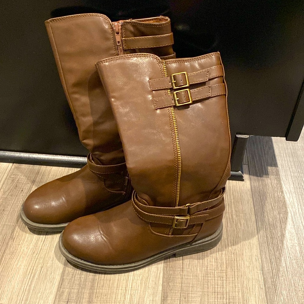 Cute Chocolate Brown Fashion Boots😍♥️